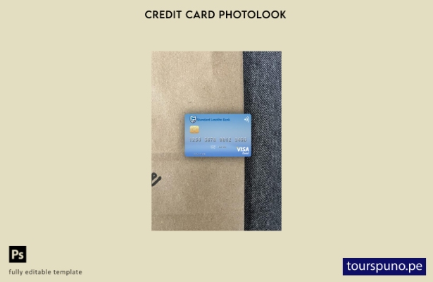 listo para imprimir Lesotho Standard Lesotho Bank visa tarjeta de débito plantil